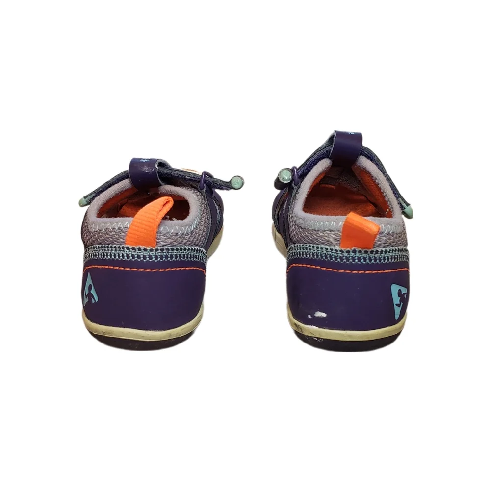 Plae 8 Toddler Girl Purple Water Friendly Fisherman Sandals